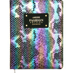 Дневник "deVENTE. Rainbow Snake" универсальный блок, офсет 1 краска, белая бумага 80 г/м², твердая обложка из искусственной кожи с поролоном, цветная печать, аппликация, тиснение фольгой, отстрочка, 1 ляссе