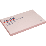 Клейкая бумага для заметок "deVENTE" 76x127 мм, 100 листов, офсет 75 г/м², розовая