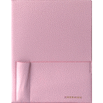 Дневник "deVENTE. Light pink with pocket" универсальный блок, офсет 1 краска, кремовая бумага 80 г/м², твердая обложка из искусственной кожи, карман для телефона, держатель для ручки, тиснение фольгой, отстрочка, 1 ляссе