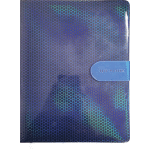 Дневник "deVENTE. Black with Blue" универсальный блок, офсет 1 краска, кремовая бумага 80 г/м², твердая обложка из искусственной кожи с поролоном, тиснение фольгой, магнитная створка, отстрочка, 1 ляссе