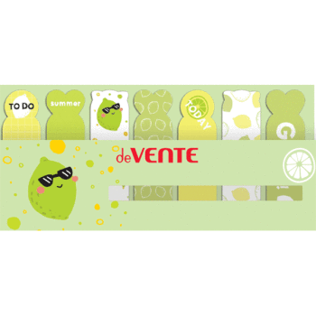 Набор самоклеящихся этикеток-закладок Lime deVENTE 2011014