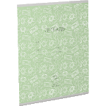 Обложка для дневников и тетрадей "deVENTE. Game" 355x213 мм, ПВХ 140 мкм, прозрачная с одноцветным рисунком, 3 шт в пластиковом пакете
