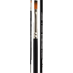 Кисть художественная "deVENTE. Art" синтетика № 04 плоская, удлиненная деревянная ручка с многослойным лакокрасочным покрытием, никелированная обойма, индивидуальная маркировка