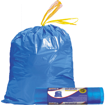 Мешки для мусора с завязками CleanLab 9050712