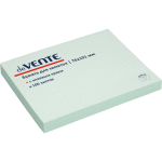 Клейкая бумага для заметок "deVENTE" 76x101 мм, 100 листов, офсет 75 г/м², голубая
