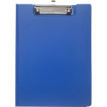 Папка-клипборд "deVENTE" A4 (225x312 мм) усиленная с внутренним карманом, картон толщина 2,5 мм, покрытие ПВХ 150 мкм, ширина прижима 12 см, в пластиковом пакете, синяя