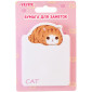 Клейкая бумага для заметок Lazy cat deVENTE 2010011