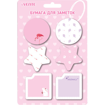 Набор клейкой бумаги для заметок Flamingo&Rabbit deVENTE 2011100