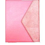 Дневник "deVENTE. Pink&Pink" универсальный блок, офсет 1 краска, белая бумага 80 г/м², твердая комбинированная обложка из искусственной кожи с поролоном, створка на кнопке, тиснение фольгой, отстрочка, 1 ляссе