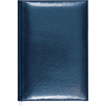 Ежедневник 2022 "Attomex. Visa" B6 (120 ммx170 мм) 352 стр, белая бумага 70 г/м², печать в 1 краску, твердая обложка из искусственной кожи с поролоном, отстрочка, термо тиснение, перфорация, 2 ляссе, в термоусадочной пленке, темно-синий