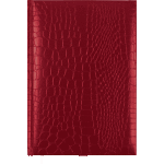 Ежедневник 2022 "Attomex. Arkona" B6 (120 ммx170 мм) 352 стр, белая бумага 70 г/м², печать в 2 краски, твердая обложка из бумвинила с поролоном, 1 ляссе, красный