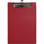 Клипборд "deVENTE" A5 (160x230 мм) картон толщина 1,5 мм, покрытие ПВХ, красный