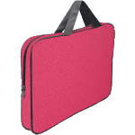 Папка менеджера широкая "deVENTE" A4 (35x27x7 см) текстильная, с текстильным расширением 7 см, на молнии сверху, с внутренним карманом, с текстильными ручками увеличенной длины 24 см, розовая