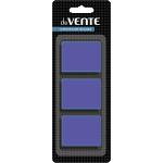 Штемпельная подушка сменная "deVENTE" для модели 3765 синяя с красным, 03 шт в блистере