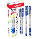 Ручка шариковая "deVENTE. Iris" серия Speed Pro, d=0,7 мм, ультра гладкое письмо, чернила на масляной основе, игольчатый пишущий узел, корпус с пластиковым держателем, сменный стержень, индивидуальная маркировка, синяя