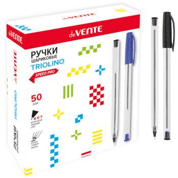 Ручка шариковая Triolino Crystal серия Speed Pro deVENTE 5073829