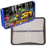 Пенал "deVENTE. Street Racing" 20,5x12 см, одностворчатый прямоугольный, на молнии, картон с покрытием из фольги с конгревным тиснением