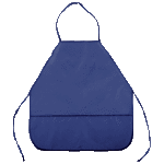 Фартук "deVENTE" 39x49 см (S) водоотталкивающая ткань, 2 кармана, однотонный темно-синий