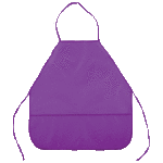 Фартук "deVENTE" 39x49 см (S) водоотталкивающая ткань, 2 кармана, однотонный фиолетовый