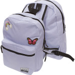 Рюкзак подростковый "deVENTE. Butterfly" 40x29x17 см, 250 г, 1 отделение на молнии, 1 передний карман, аппликация, сиреневый