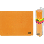 Покрытие настольное для лепки "deVENTE. MonoChrome" 40x30 см, силиконовое, в пластиковой коробке с блистерным подвесом, неоновое оранжевое