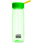 Бутылочка "deVENTE. MonoChrome" 500 мл, 20,5x6,4x6,4 см, пластиковая, зеленая с желтой петелькой