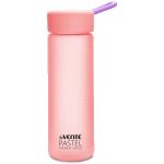 Бутылочка "deVENTE. Pastel" 500 мл, 20,5x6,4x6,4 см, пластиковая, пастельная розовая c сиреневой петелькой