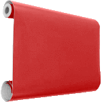 Пленка самоклеящаяся матовая "deVENTE" 45x100 см, красная непрозрачная, PVC 100 мкм, в рулоне