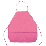 Фартук "deVENTE" 39x49 см (S) водоотталкивающая ткань, 2 кармана, однотонный розовый