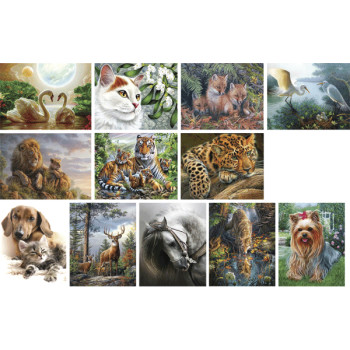 Живопись по номерам Fauna deVENTE 9070701
