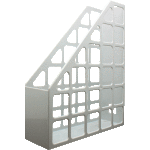 Вертикальный накопитель "Attomex. Square" размер 7,5x24,5x30 см, серый