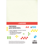 Обложка для переплета "deVENTE. Delta" A4, картон с тиснением "кожа" слоновая кость, плотность 250 (230) г/м², 100 л