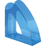 Вертикальный накопитель "deVENTE. Air Fluo" размер 9x24x24 см, полупрозрачный неоновый синий