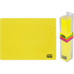 Покрытие настольное для лепки "deVENTE. MonoChrome" 40x30 см, силиконовое, в пластиковой коробке с блистерным подвесом, неоновое желтое